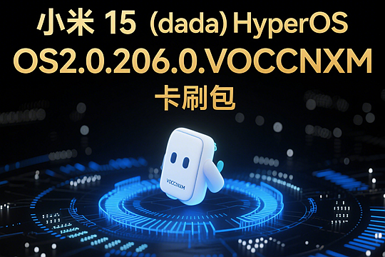 小米 15 (dada) HyperOS OS2.0.206.0.VOCCNXM 卡刷包