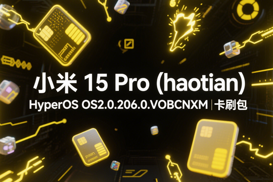 小米 15 Pro (haotian) HyperOS OS2.0.206.0.VOBCNXM 卡刷包