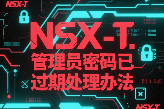 NSX-T 管理员密码已过期处理办法
