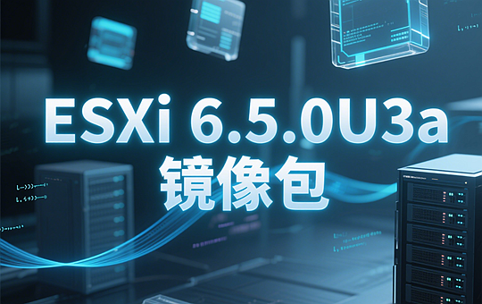 VMware ESXi 6.5.0U3a iso镜像包下载