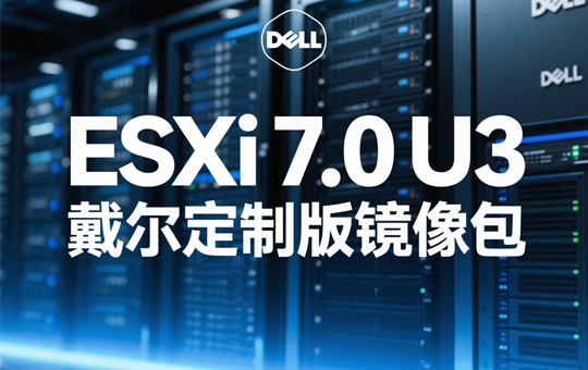 ESXi 7.0 U3 DELL（戴尔）定制版 iso镜像包下载