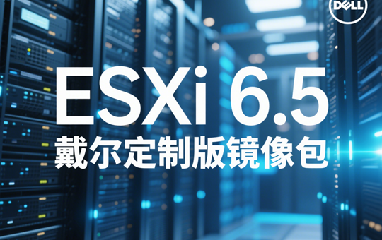 ESXi 6.5 DELL（戴尔）定制版 iso镜像包下载