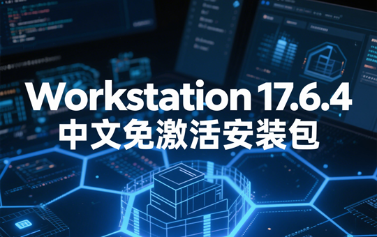 VMware Workstation 17.6.4 中文精简免激活注册版下载