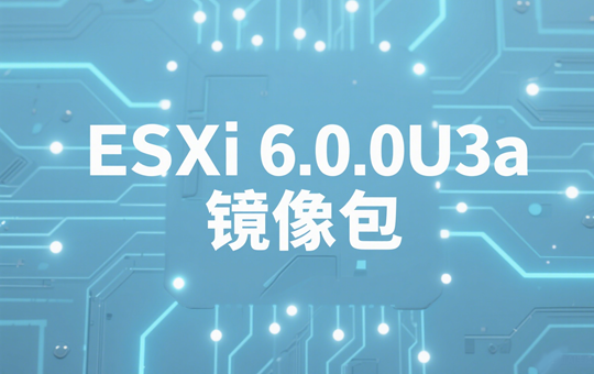 VMware ESXi 6.0.0U3a官方镜像下载