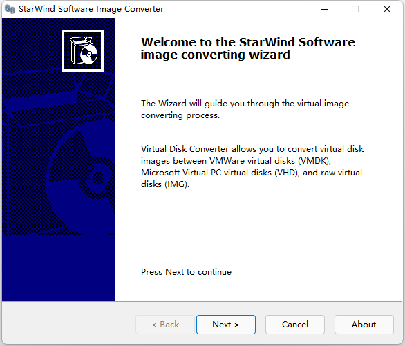 StarWind V2V Converter(虚拟磁盘转换工具)9.0.0.202下载截图1