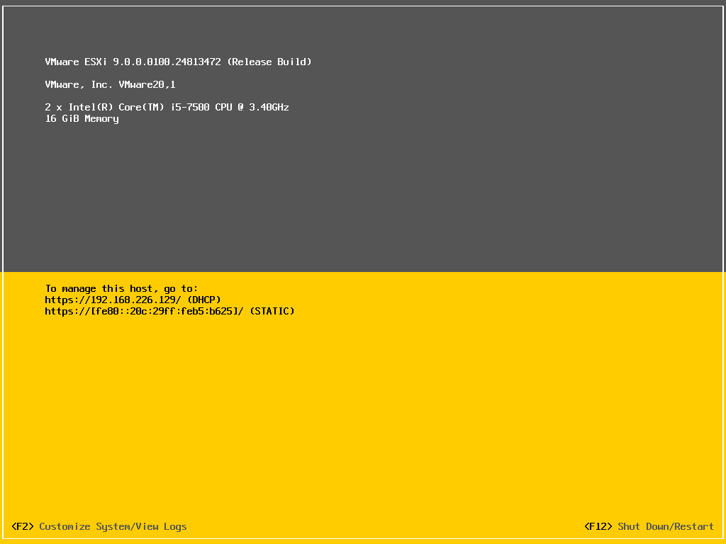 VMware ESXi 9.0集成新旧NVMeUSB网卡驱动镜像下载截图1