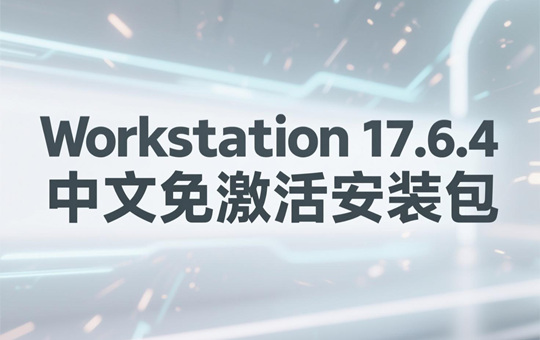 VMware Workstation 17.6.4 中文精简免激活注册版下载