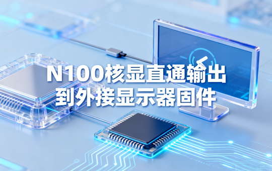 N100核显直通输出到外接显示器固件