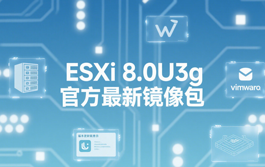 VMware ESXi 8.0U3g官方最新版镜像下载