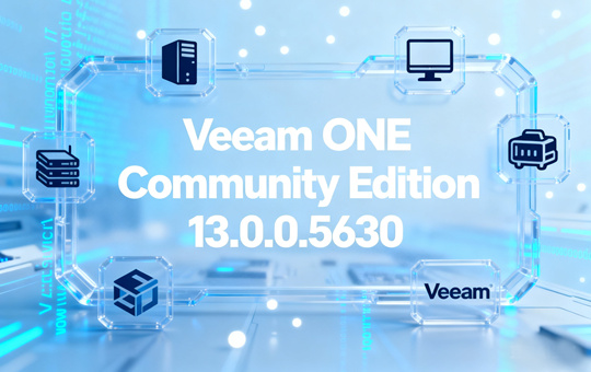 Veeam ONE Community Edition 13.0.0.5630镜像下载