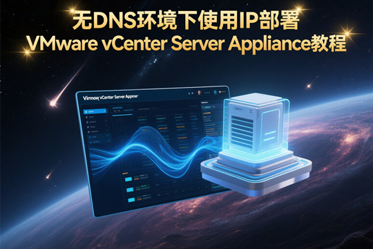 无DNS环境下使用IP部署VMware vCenter Server Appliance教程