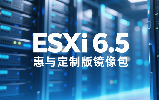 ESXi 6.5 HPE(惠与)定制版镜像下载
