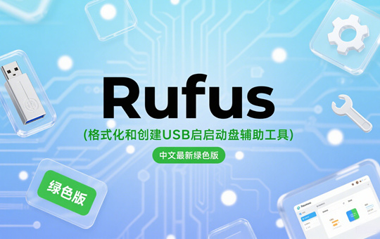 Rufus(格式化和创建USB启动盘辅助工具)中文最新绿色版