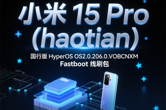 小米 15 Pro (haotian)  HyperOS OS2.0.206.0.VOBCNXM 线刷包