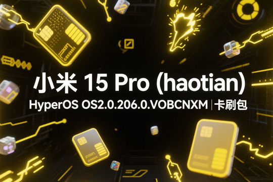 小米 15 Pro (haotian) HyperOS OS2.0.206.0.VOBCNXM 卡刷包