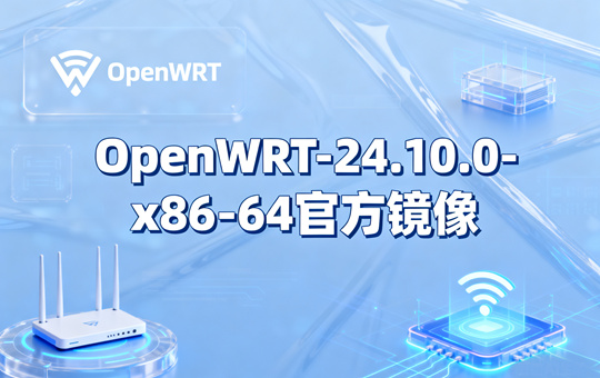 OpenWrt-24.10.0-x86-64官方镜像下载