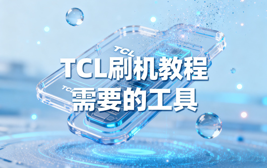 TCL刷机教程需要的工具