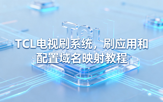 TCL电视系统解锁、降级、升级(免ROOT)，去应用黑名单，精简系统应用，刷入第三方内置应用，配置域名映射保姆级教程