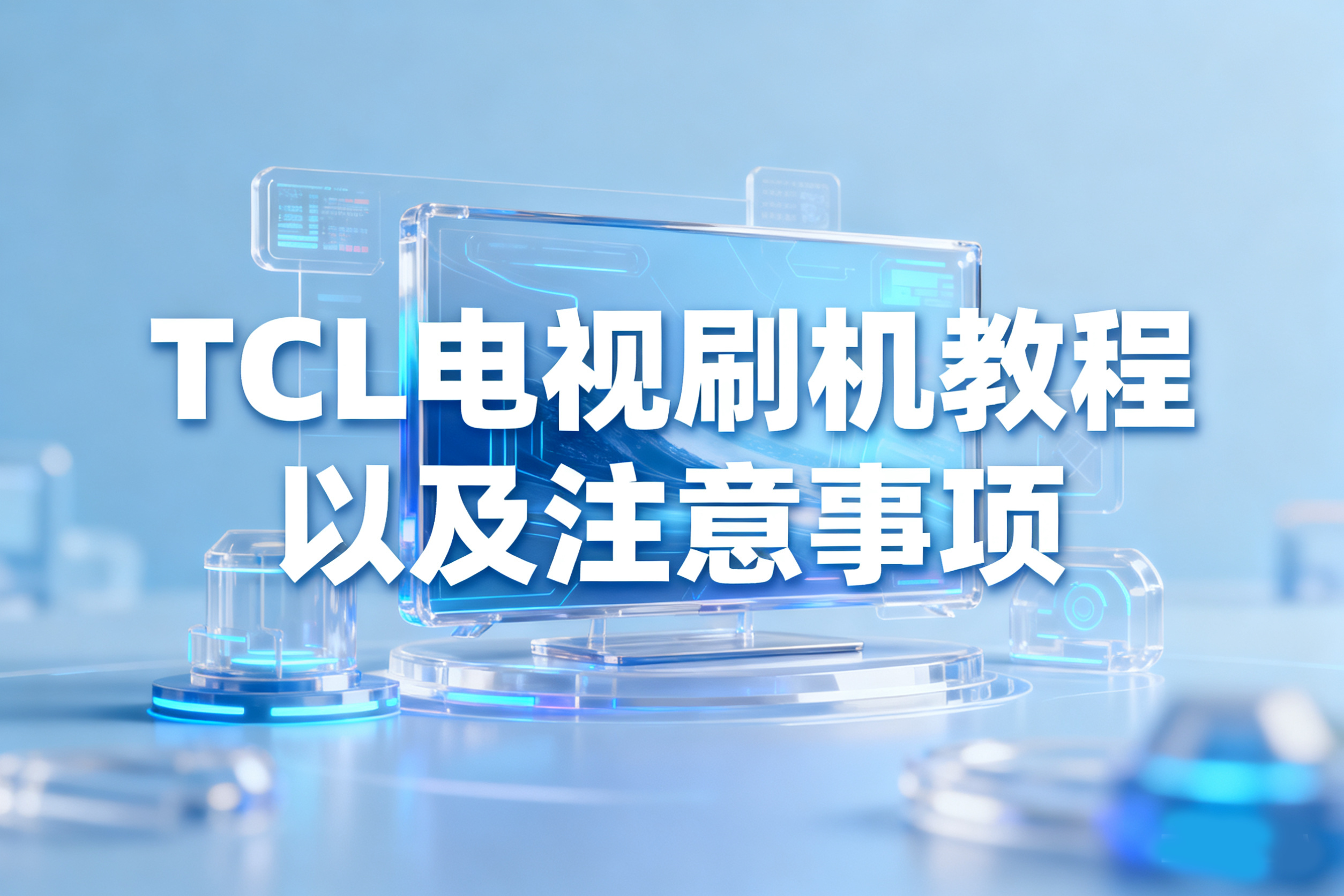 TCL电视刷机详细教程及注意事项