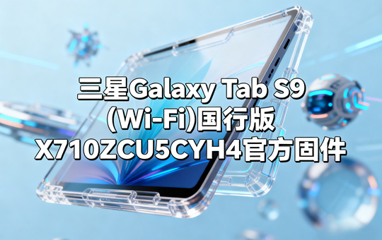 三星Galaxy Tab S9(Wi-Fi)国行版X710ZCU5CYH4官方四件套固件下载