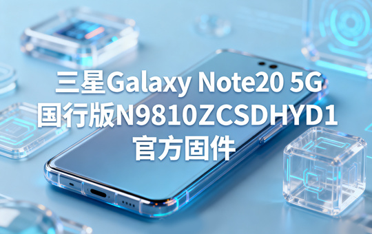 三星Galaxy Note20 5G国行版N9810ZCSDHYD1官方五件套固件下载