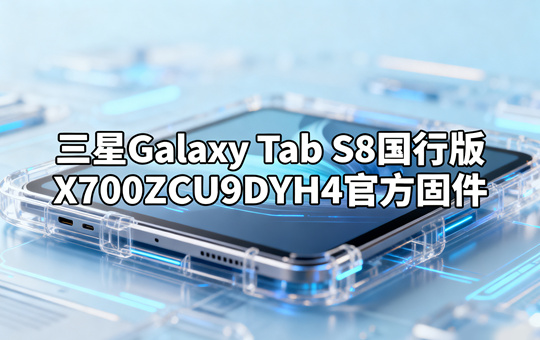 三星Galaxy Tab S8国行版X700ZCU9DYH4官方四件套固件下载