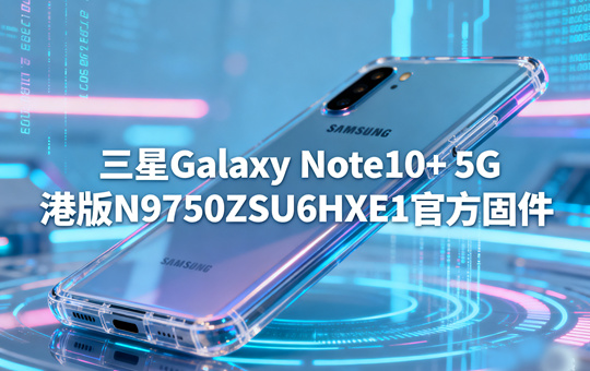 三星Galaxy Note10+ 5G港版N9750ZSU6HXE1官方五件套固件下载