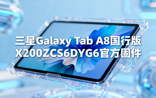 三星Galaxy Tab A8国行版X200ZCS6DYG6官方四件套固件下载