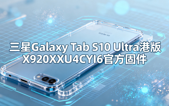 三星Galaxy Tab S10 Ultra港版X920XXU4CYI6官方四件套固件下载