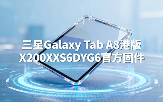 三星Galaxy Tab A8港版X200XXS6DYG6官方四件套固件下载