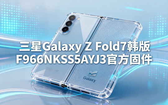 三星Galaxy Z Fold7韩版F966NKSS5AYJ3官方五件套固件下载
