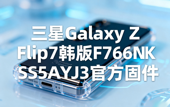 三星Galaxy Z Flip7韩版F766NKSS5AYJ3官方五件套固件下载