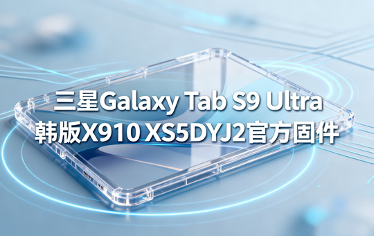 三星Galaxy Tab S9 Ultra韩版X910XXS5DYJ2官方四件套固件下载
