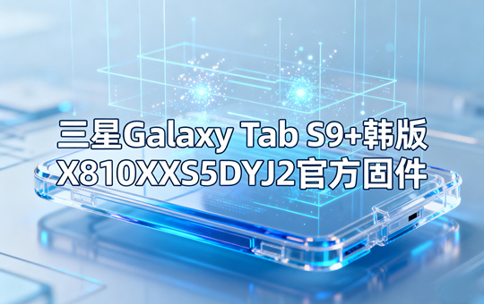 ​三星Galaxy Tab S9+韩版X810XXS5DYJ2官方四件套固件下载