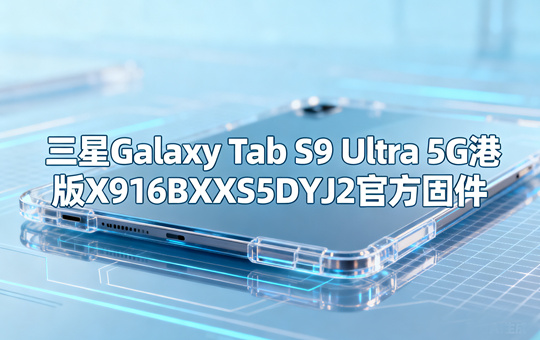 三星Galaxy Tab S9 Ultra 5G港版X916BXXS5DYJ2官方五件套固件下载