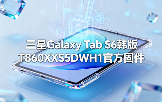 三星Galaxy Tab S6国行版T860ZCS5DWH2官方四件套固件下载
