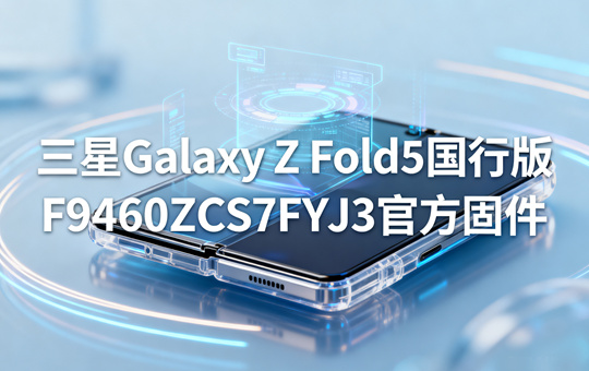 三星Galaxy Z Fold5国行版F9460ZCS7FYJ3官方五件套固件下载