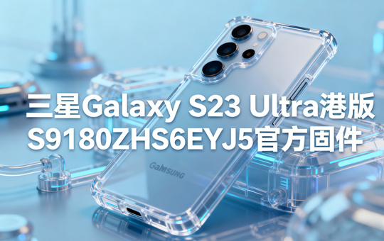 三星Galaxy S23 Ultra港版S9180ZHS6EYJ5官方五件套固件下载