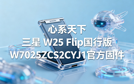 心系天下 三星 W25 Flip国行版W7025ZCS2CYJ1官方五件套固件下载