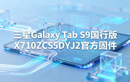 三星Galaxy Tab S9国行版X710ZCS5DYJ2官方四件套固件下载