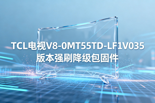 TCL电视V8-0MT55TD-LF1V035版本强刷降级包固件下载