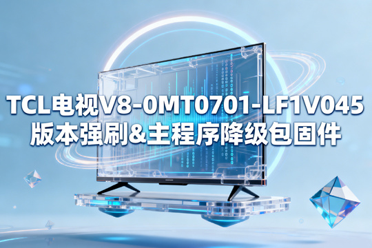 TCL电视V8-0MT0701-LF1V045版本强刷&主程序降级包固件下载