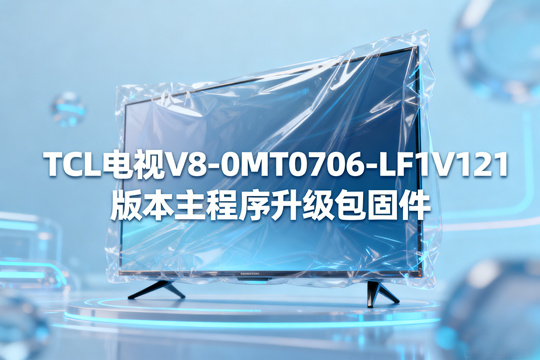 TCL电视V8-0MT0706-LF1V121版本主程序升级包固件下载