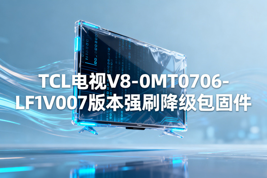 TCL电视V8-0MT0706-LF1V007版本强刷降级包固件下载