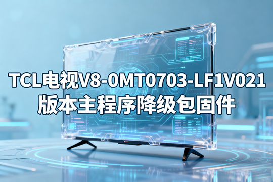 TCL电视V8-0MT0703-LF1V021版本主程序降级包固件下载