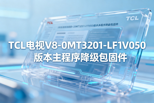 TCL电视V8-0MT3201-LF1V050版本主程序降级包固件下载