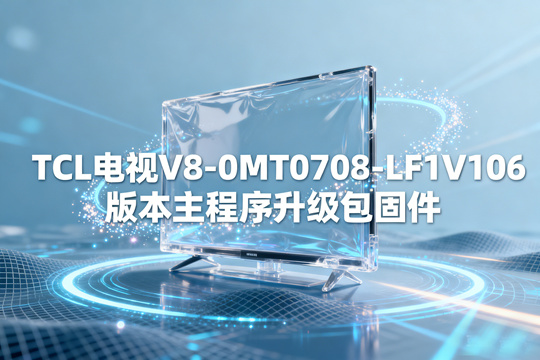TCL电视V8-0MT0708-LF1V106版本主程序升级包固件下载