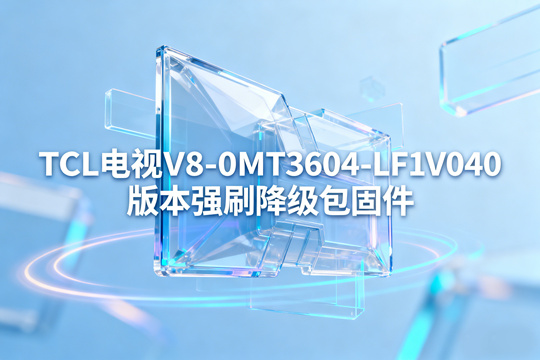 TCL电视V8-0MT3604-LF1V040版本强刷降级包固件下载