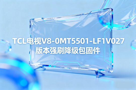 TCL电视V8-0MT5501-LF1V027版本强刷降级包固件下载