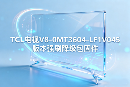 TCL电视V8-0MT3604-LF1V045版本强刷降级包固件下载
